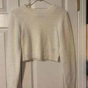 Urban outfitters cropped sweater real cashmere
